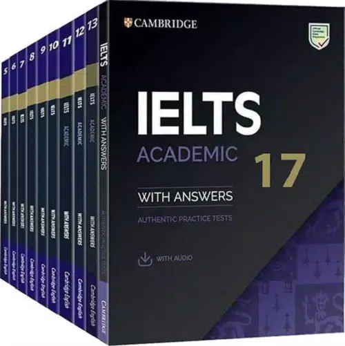 Bộ Cambridge English IELTS từ 9 – 17 (Bản đẹp + Giải chi tiết)